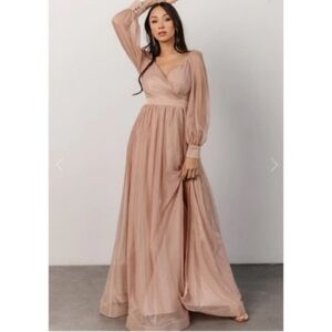 New Baltic born Octavia shimmer gown/ maxi dress